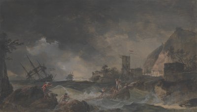 Myrsky, n.d.. tekijältä John Lewis Krimmel