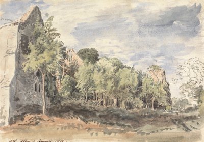 Netley Abbey tekijältä John Linnell