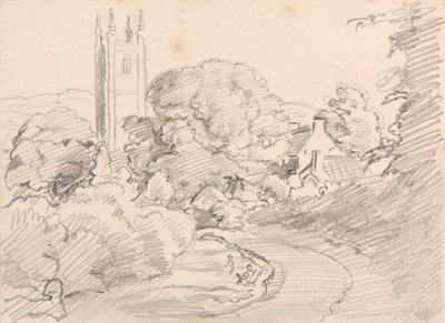 Widecombe Village tekijältä John Linnell