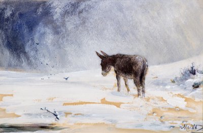 Aasi lumessa tekijältä John MacWhirter