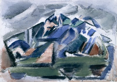 The Mountain, Taos, New Mexico tekijältä John Marin
