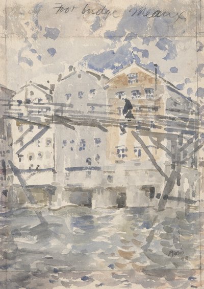 Pieni kävelysilta, Meaux tekijältä John Marin