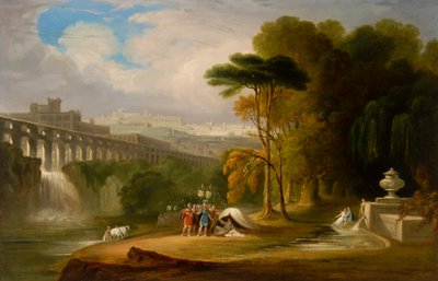 Aleksanteri ja Diogenes (öljy aluksella) tekijältä John Martin