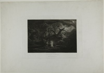 Kristus kiusattu erämaassa tekijältä John Martin