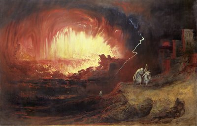 Sodoman ja Gomorran tuhoaminen tekijältä John Martin