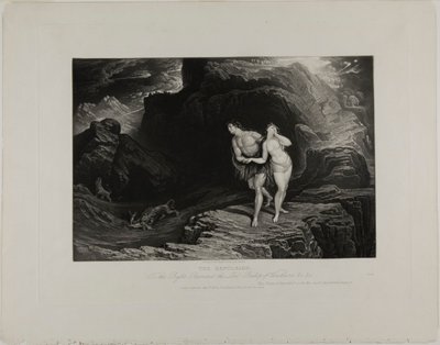 Karkottaminen, Raamatun kuvituksista tekijältä John Martin