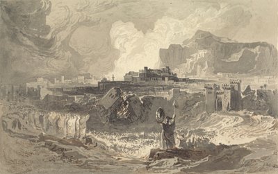 Jerikon muurit tekijältä John Martin