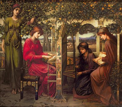 Pyhä Cecilia tekijältä John Melhuish Strudwick
