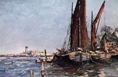 Greenhithe (väri litho) tekijältä John Muirhead