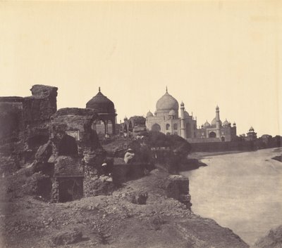 Taj Mahal idästä,c. 1858-1862 (kuva) tekijältä John Murray