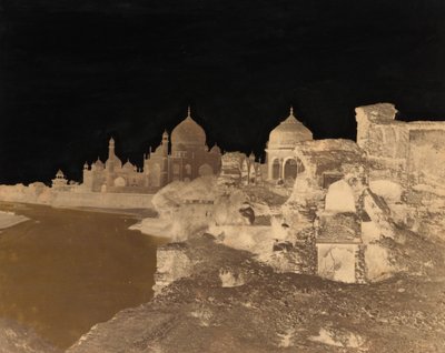 Taj Mahal idästä,c. 1858-1862 (kuva) tekijältä John Murray