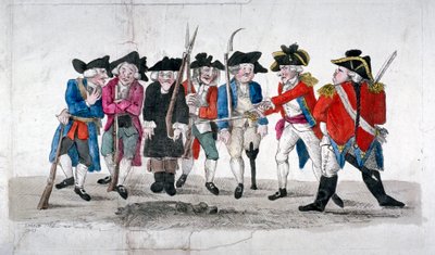 "City traind bands", 1789. tekijältä John Nixon