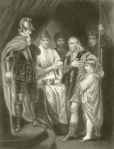 Balliol luovuttaa kruununsa Edward I:lle tekijältä John Opie