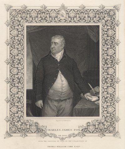 Charles James Fox (kaiverrus) tekijältä John Opie
