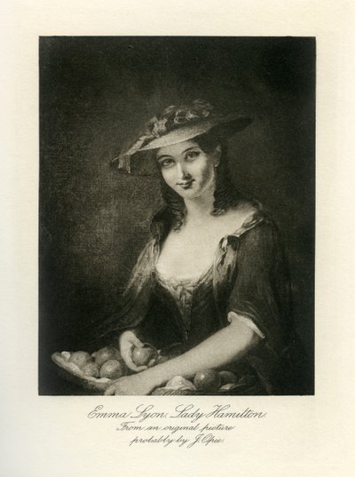 Emma Lady Hamilton tekijältä John Opie