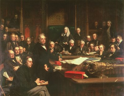 Lordi Palmerston puhui alahuoneessa Ranskan sopimusta koskevien keskustelujen aikana helmikuussa 1860, 1863 (katso myös 107820-21) tekijältä John Phillip
