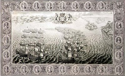 Armada (kaiverrus kuvakudoksesta) tekijältä John Pine
