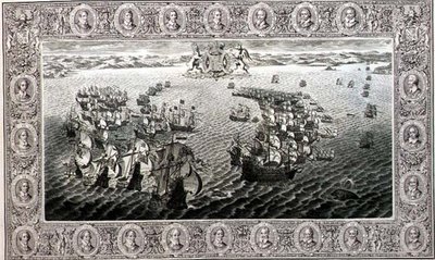 Armada (kaiverrus kuvakudoksesta) tekijältä John Pine
