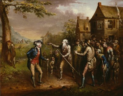Rip Van Winkle, 1829. tekijältä John Quidor