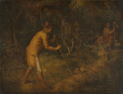 Paholainen ja Tom Walker, 1856. tekijältä John Quidor