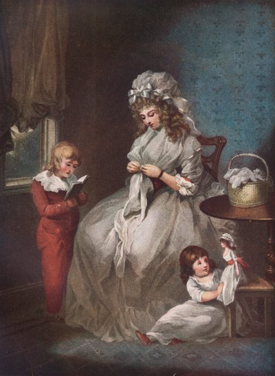 Vaimo Naimisissa oleva nainen, 1791 tekijältä John Raphael Smith