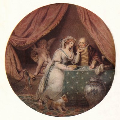 Avarice voittanut rakkauden, 1790 tekijältä John Raphael Smith