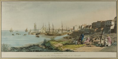 Margate, Sisäinen näkymä laiturille, kylpyhuoneet ja otettu Shipwrightsilta tekijältä John Raphael Smith