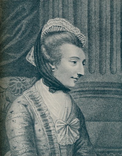 rouva Elizabeth Montague s. 1720, k. 1800, 1907 tekijältä John Raphael Smith