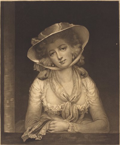 Phoebe Hoppner, julkaistu 1784. tekijältä John Raphael Smith