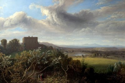Nottinghamin linna, 1832 tekijältä John Rawson Walker