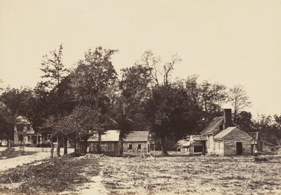 Mechanicsville, Virginia, huhtikuu 1865 (albumiinipainatus kiinnitetty kudospaperille) tekijältä John Reekie
