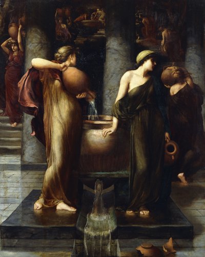Danaidien työ, 1878 tekijältä John Reinhard Weguelin