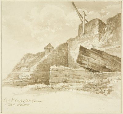 Slip and Capstan House, Flat Holm tekijältä John Reverend Eden
