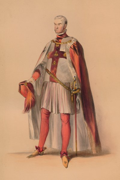 Vieras kuningatar Victorias Bal Costumén asussa 12. toukokuuta 1842 1843. tekijältä John Richard Coke Smyth