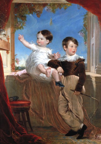 "John Strange Williams ja Sarah Ann Williams", 1830. tekijältä John Richard Wildman