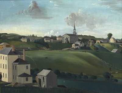 Meetinghouse Hill, Roxbury, Massachusetts, 1799 tekijältä John Ritto Penniman