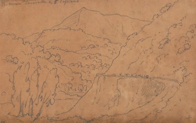 Tavernellen ja San Cascianon välillä tekijältä John Robert Cozens