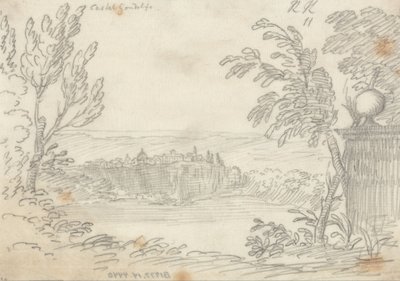 Castel Gandolfo tekijältä John Robert Cozens