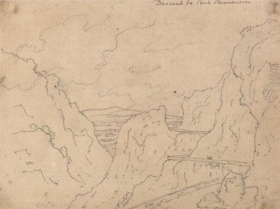 Laskeudu Pont de Beauvoisiniin tekijältä John Robert Cozens