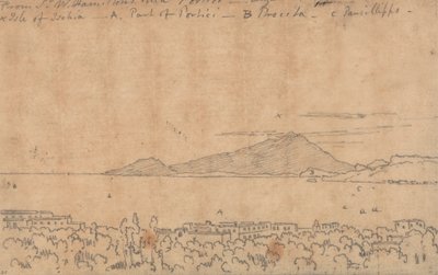 Sir W. Hamiltonin huvilasta, Porticista, 12. elokuuta tekijältä John Robert Cozens