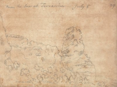 Terracinan majatalosta tekijältä John Robert Cozens