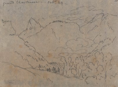 Grand Chartreuse, 24. lokakuuta tekijältä John Robert Cozens