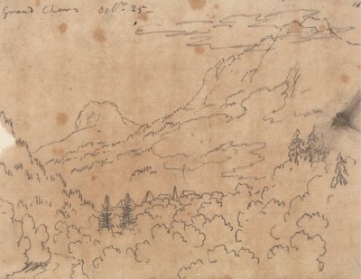 Grand Chartreuse, 25. lokakuuta tekijältä John Robert Cozens