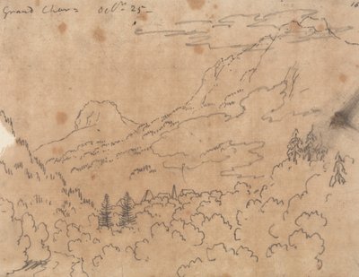 Grand Chartreuse, 25. lokakuuta tekijältä John Robert Cozens