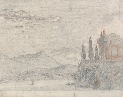Borromean saari, Lago Maggiore tekijältä John Robert Cozens