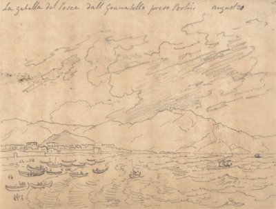 Fish Gabelle Granabello Preso Porticista, 20. elokuuta tekijältä John Robert Cozens