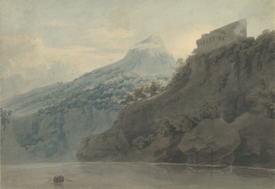 Salernonlahdella lähellä Vietriä syyskuussa 1782 tai myöhemmin. tekijältä John Robert Cozens