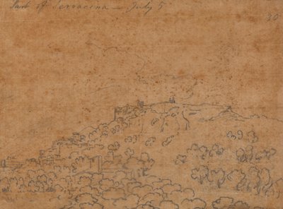 Parte de Terracina, 5 de julho finlandês tekijältä John Robert Cozens