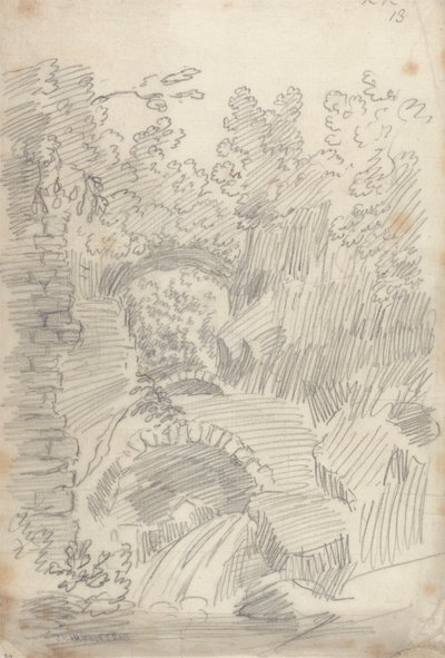 Terranon silta, Civita Castellana tekijältä John Robert Cozens