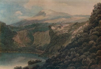 Nemin järvi ja kaupunki, 1778 tekijältä John Robert Cozens